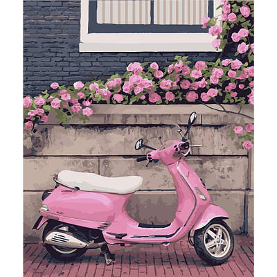 Картина за номерами 40х50 см. Місто Троянд. Нормандія AC10530