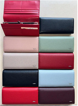 Гаманець жіночий на магніті зі штучної шкіри у різних кольорах Balisa