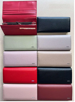 Гаманець жіночий на магніті зі штучної шкіри у різних кольорах Balisa