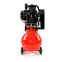Компресор повітряний 100 л Kraft&Dele KD1477 компресор повітряний з ресивером, фото 2