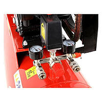 Компресор повітряний 100 л Kraft&Dele KD1477 компресор повітряний з ресивером, фото 4