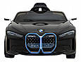 Дитячий автомобіль на акумуляторі BMW i4 Чорний, фото 5