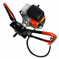 Мотобур 6.7 Вт з 3 буровими коронками BULLTECH BT-7012 pr, фото 5