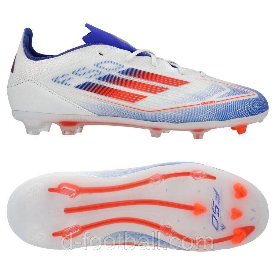 Футбольні бутси дитячі Adidas F50 PRO LL IF1361, Білий, Розмір (EU) — 38