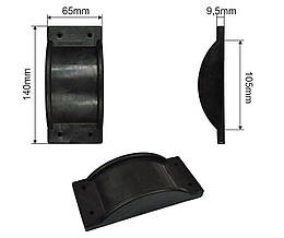Підкладка під ремінь зерновоза заокруглена