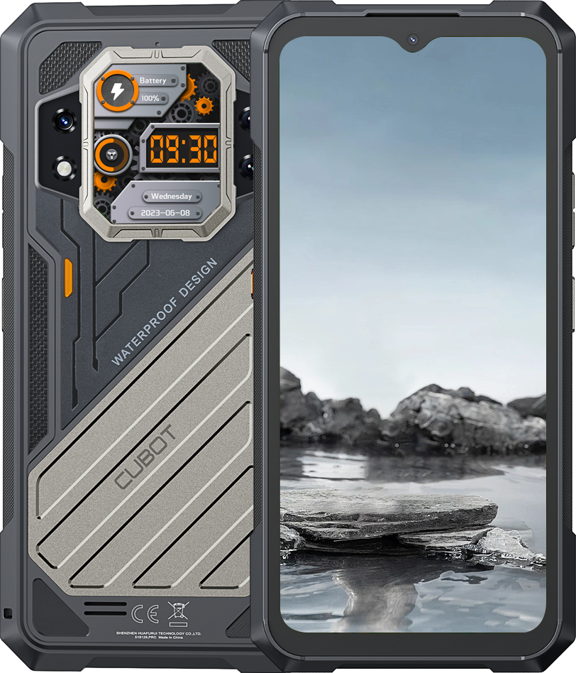 Cubot KINGKONG X 16/256GB 5G, 10200 мА·год, IP69K, 100 MP, Android 14, NFC, WiFi 6, Дисплей 6.58" FHD+ 120 Гц, фото 1