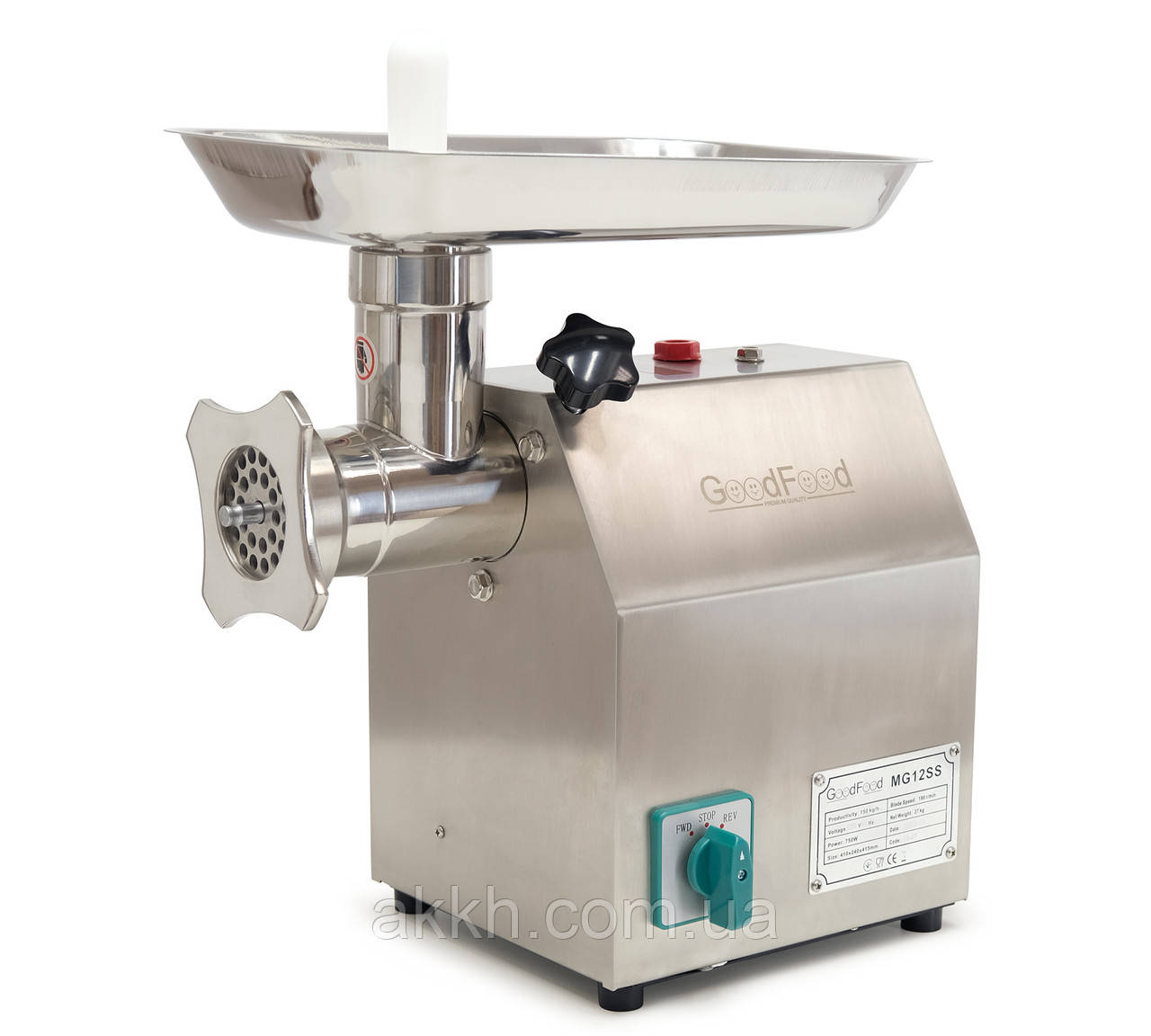 М'ясорубка GoodFood MG12HSS Revers