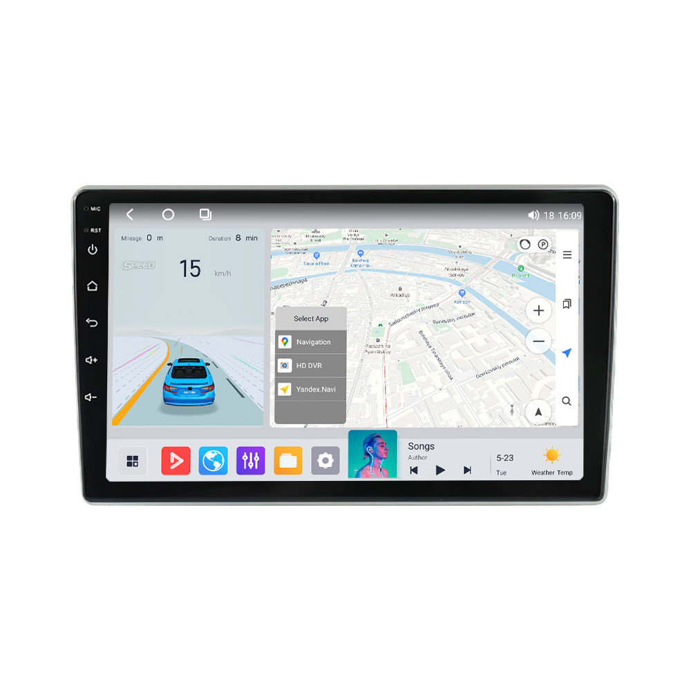 Штатная магнитола Mekede MN Fiat Scudo, Peugeot 207, 307, Citroen C2, C3 (2007-2015) IPS