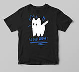 Футболка з принтом Кота, фото 2