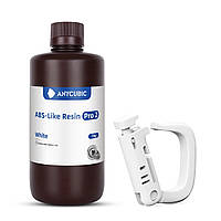 Фотополімерна смола Anycubic ABS-Like Resin Pro 2 White (Біла), 1kg / Фотополімер для 3Д-друку