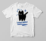 Футболка з принтом Кота, фото 3