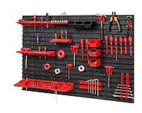 Настінна панель перфорована для інструментів 115х78см 6 контейнерів
