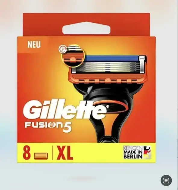 Леза Gillette Fusion5 8шт.