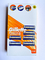 Касети для гоління Gillette Fusion 5 Sport,6 шт.