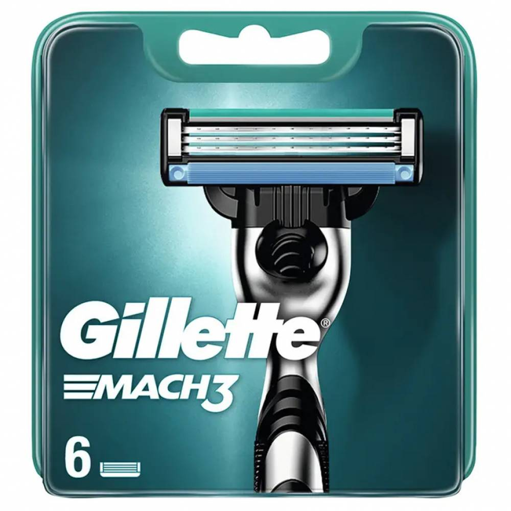 Змінні касети для гоління Gillette Mach3 6 шт