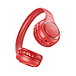 Навушники HOCO бездротові / дротові Bluetooth 5.3 TF AUX Charm W41 Red, фото 2