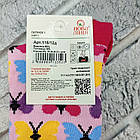 Шкарпетки дитячі високі весна/осінь р.16-18 рожеві з метеликами НОВА ЛІНІЯ 30039033, фото 5