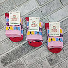 Шкарпетки дитячі високі весна/осінь р.16-18 рожеві з метеликами НОВА ЛІНІЯ 30039033, фото 2