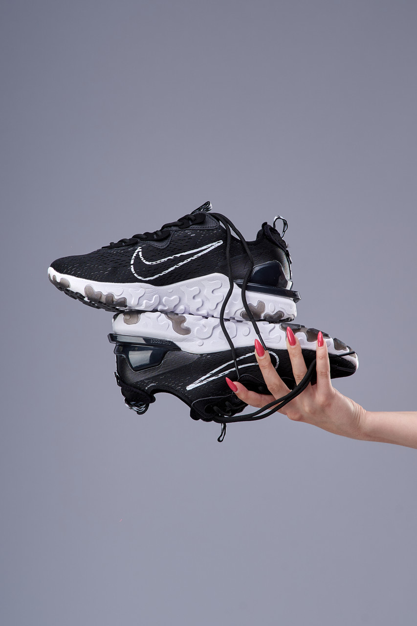 Nike React Vision Black White V2