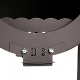 Піч дров'яна опалювальна DS Classic з варильною поверхнею + кожух срібний, фото 4