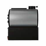 Піч дров'яна опалювальна DS Classic з варильною поверхнею + кожух срібний, фото 2