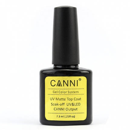 Матове фінішне покриття CANNI, 7,3 ml, фото 1