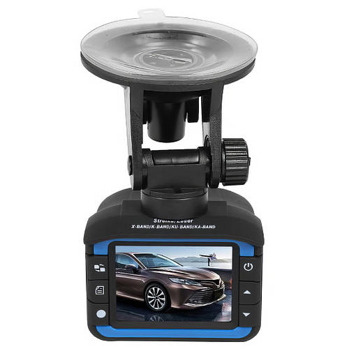 Автомобильный видеорегистратор-антирадар с дисплеем 2.7 дюйма на одну ...