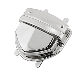 Замок сумочний СК-65007 розмір 43*39мм колір Нікель