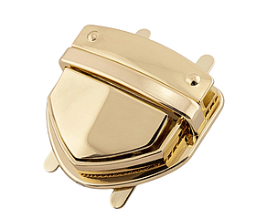 Замок сумочний СК-65007 розмір 43*39мм колір Золото