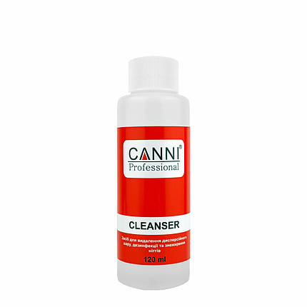 Засіб для видалення липкого шару Cleanser 3 in 1 CANNI, 120 ml, фото 1