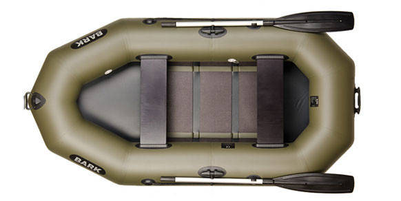 Човен двомісний гребний Bark В-240С, фото 1