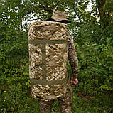 Сумка-баул Kiborg 80л піксель, фото 8