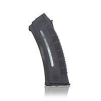 Магазин для АК коробчатий з вікном для контролю кількості заряду патронів чорний