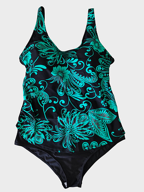 Купальник слитный  Samegame 21103 Валя зеленый(В НАЛИЧИИ ТОЛЬ 54 56 58 60 УКР р-ры), фото 1