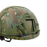 Шолом FAST Future Assault Shell Helmet NIJ IIIA мультикам з покращеними вставками, фото 6