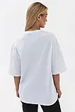 Жіноча футболка оверсайз з круглим коміром OVERSIZE UNISEX, фото 7