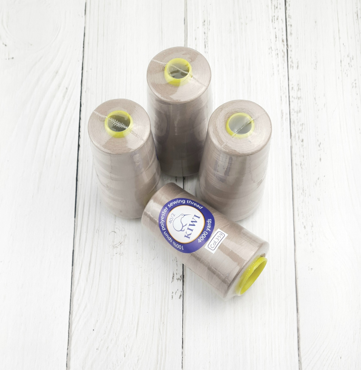 359 Швейные нитки Kiwi 40/2 (4000 ярдов) ТАШ