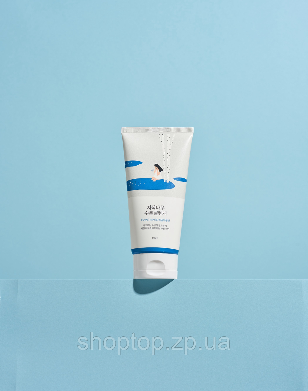 Гель для очищення шкіри з березовим соком ROUND LAB Birch Juice Moisturizing Cleanser 150 ml