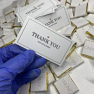 Візитка (80х80 мм) з логотипом для салонів краси, фото 2