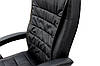 Стілець комп'ютерний Турбо чорний, фото 3