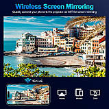 Міні-проектор 5G WiFi Bluetooth Full HD 1080P Відео світлодіодний проектор 16000 люмен 200 дюймів Zoom, фото 5