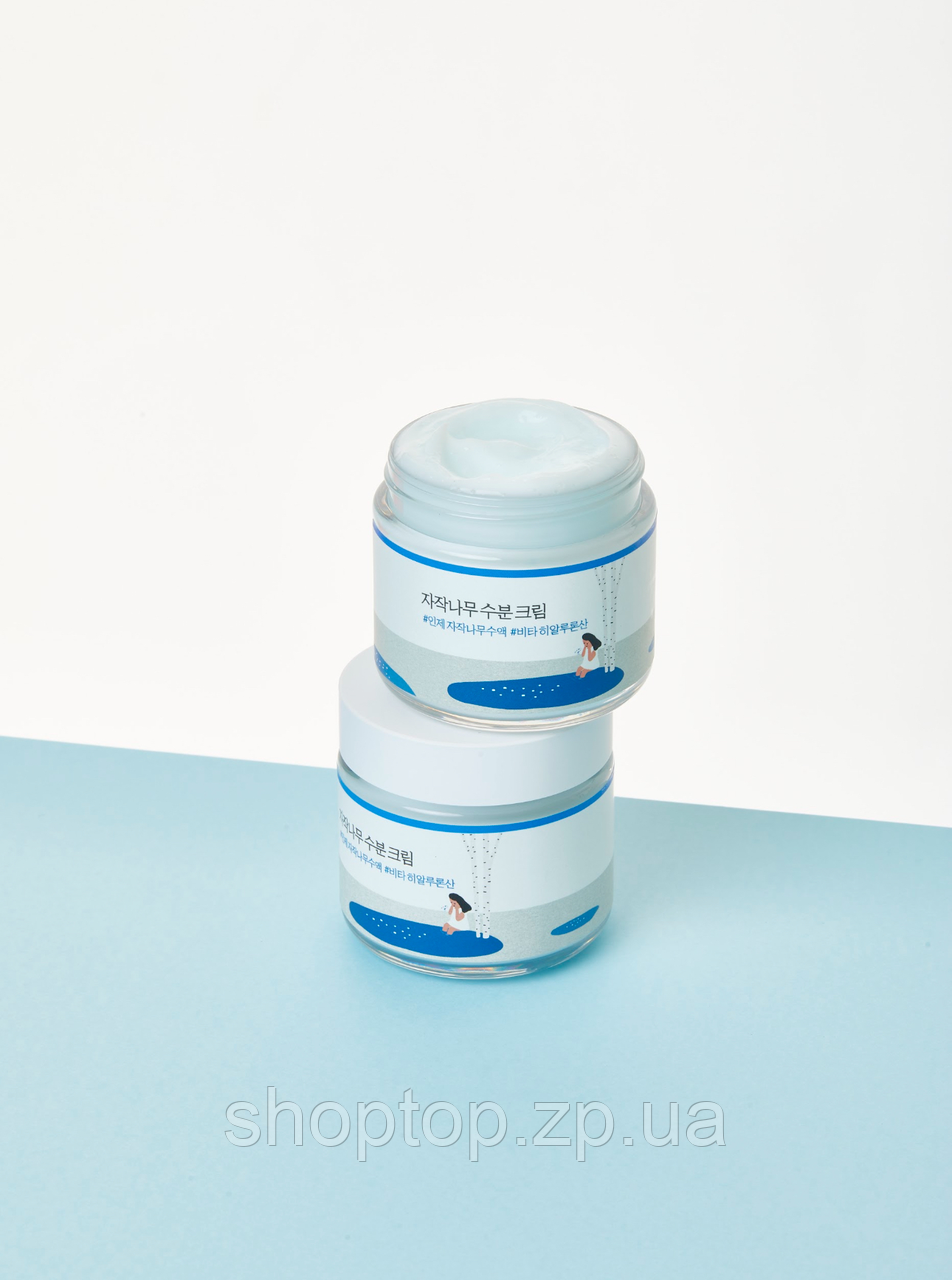 Зволожуючий крем з березовим соком ROUND LAB Birch Juice Moisturizing Cream 80 ml
