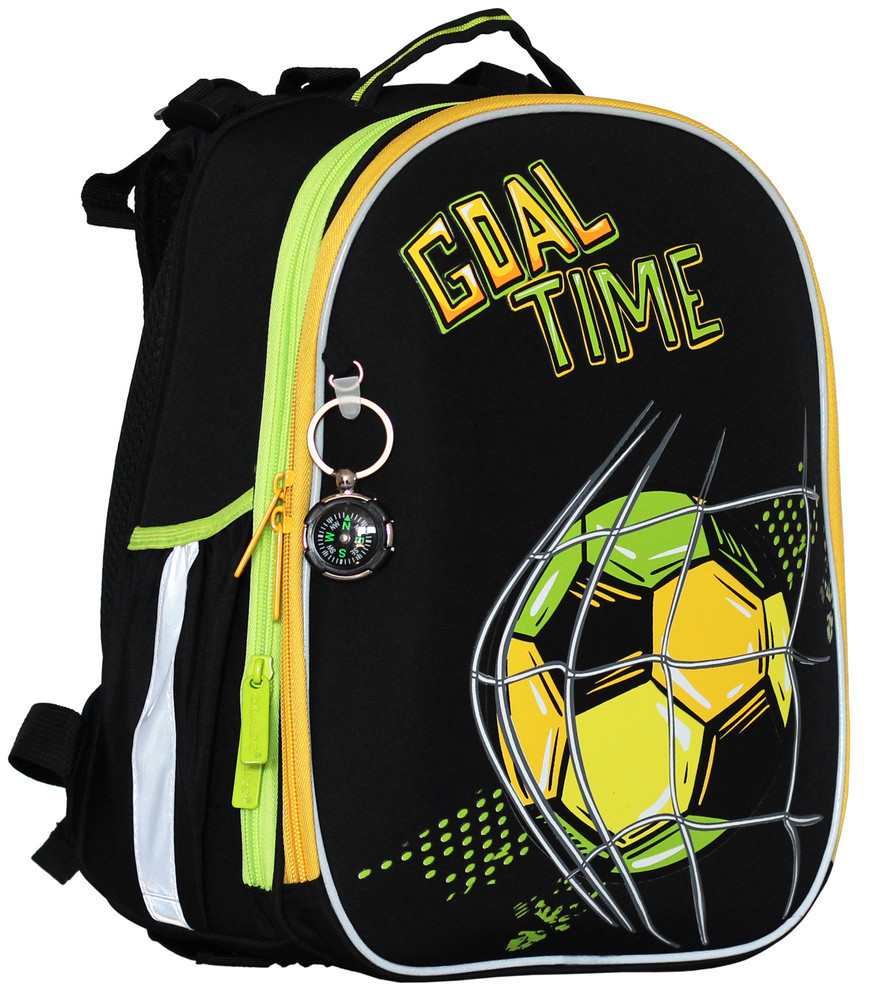 Ранець-Рюкзак шкільний каркасний CLASS 2410C SchoolCase Mini 2 відд., 35х27х16см, Football (14)CLASS