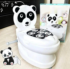 Дитячий музичний горщик-унітаз PILSAN 201002 Панда