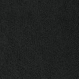 Штучний замш діагональ на трикотажу чорний, фото 3