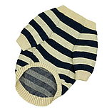 Светр в'язаний смугастий із серцем, фото 5