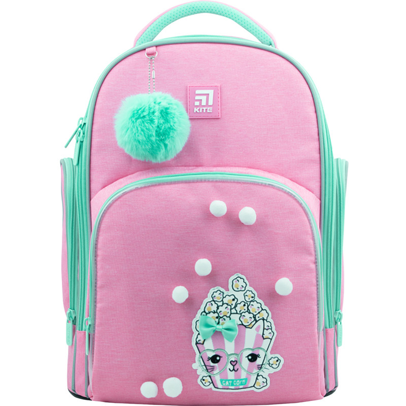 Рюкзак напівкаркасний Kite K22-706M-1 (LED) Education 706M (LED) Cat Corn (61524) (14)Kite