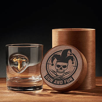 Склянка для віскі з емблемою Танкових військ України