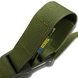 Ремінь 2-точковий Kiborg Gun Sling G-2 з пряжкою швидкого регулювання Triple-X Olive, фото 5