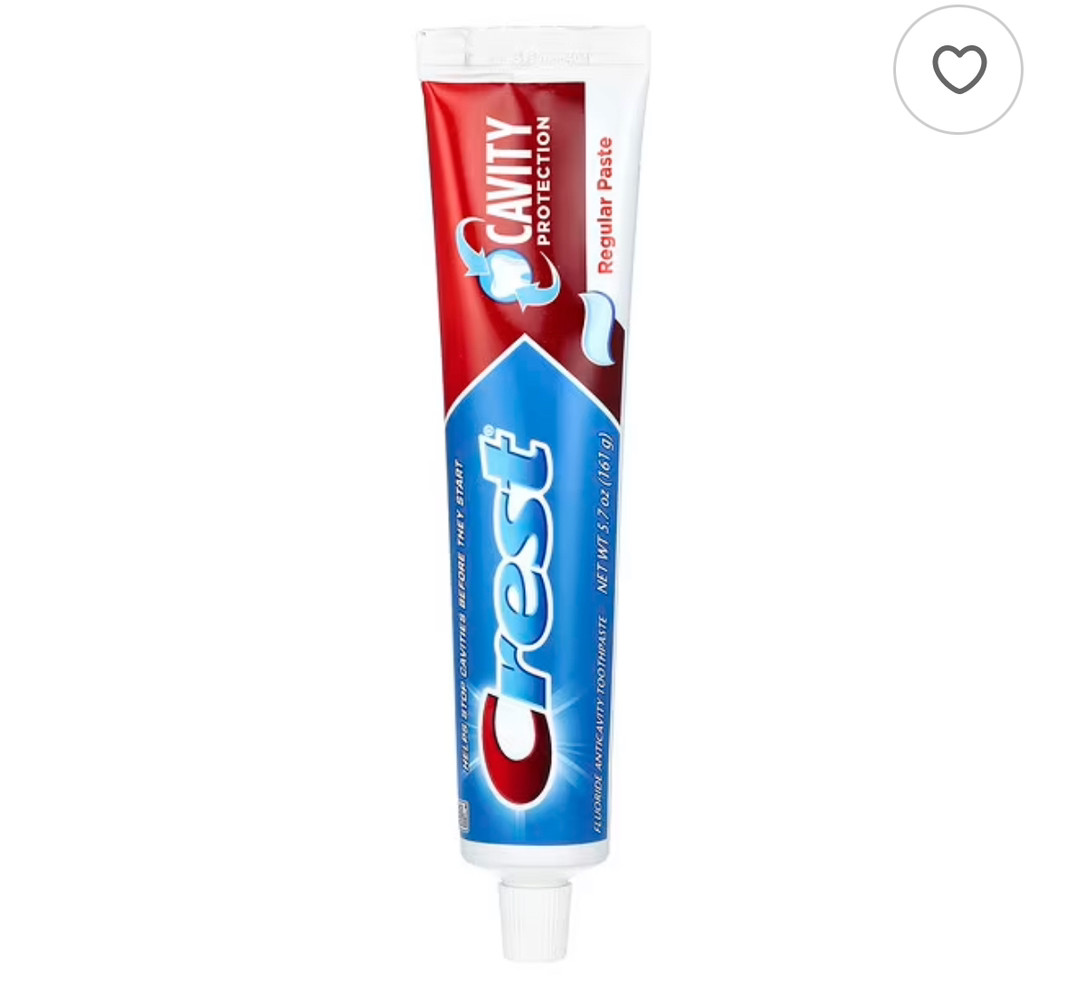Зубна паста з фтором Crest Cavity Protection, 161 г